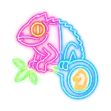 The Turncoat neon sign. On turn 20 your most valuable piece changes sides.